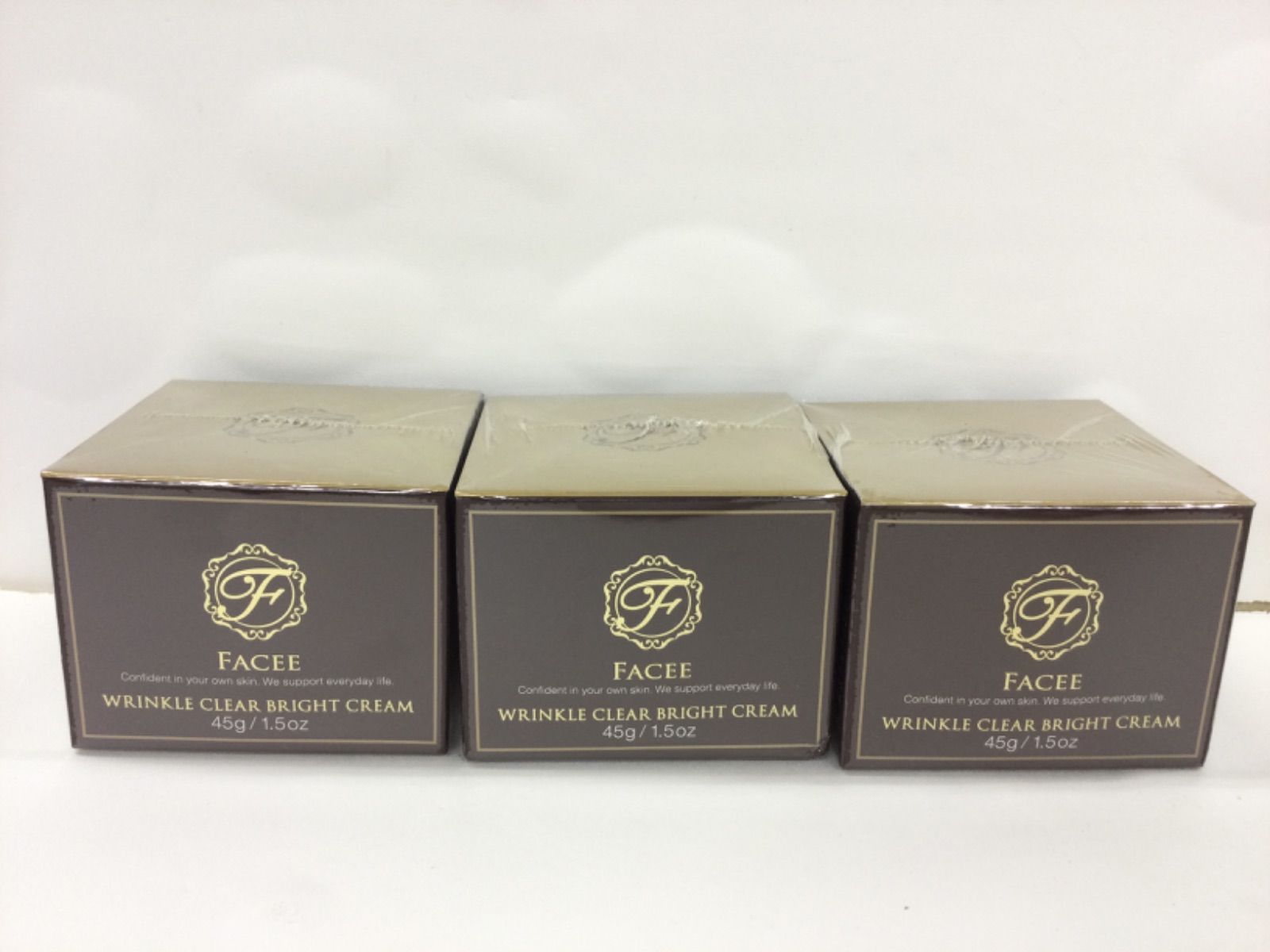 FACEE リンクルクリアブライトクリーム ジェル状クリーム 45g 2個