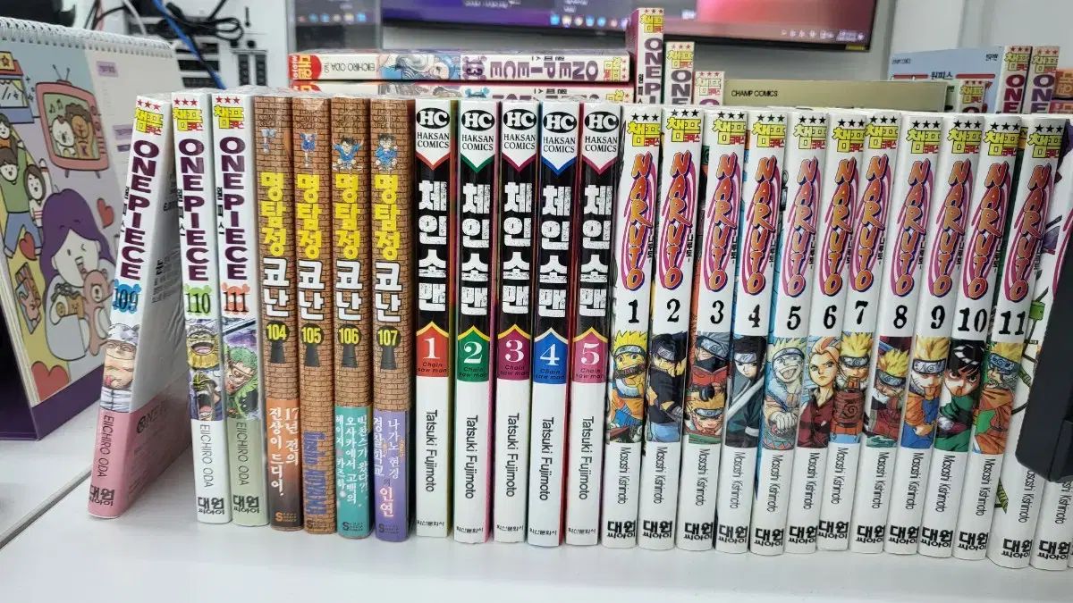 漫画 ワンピース コナン ナルト チェンソーマン