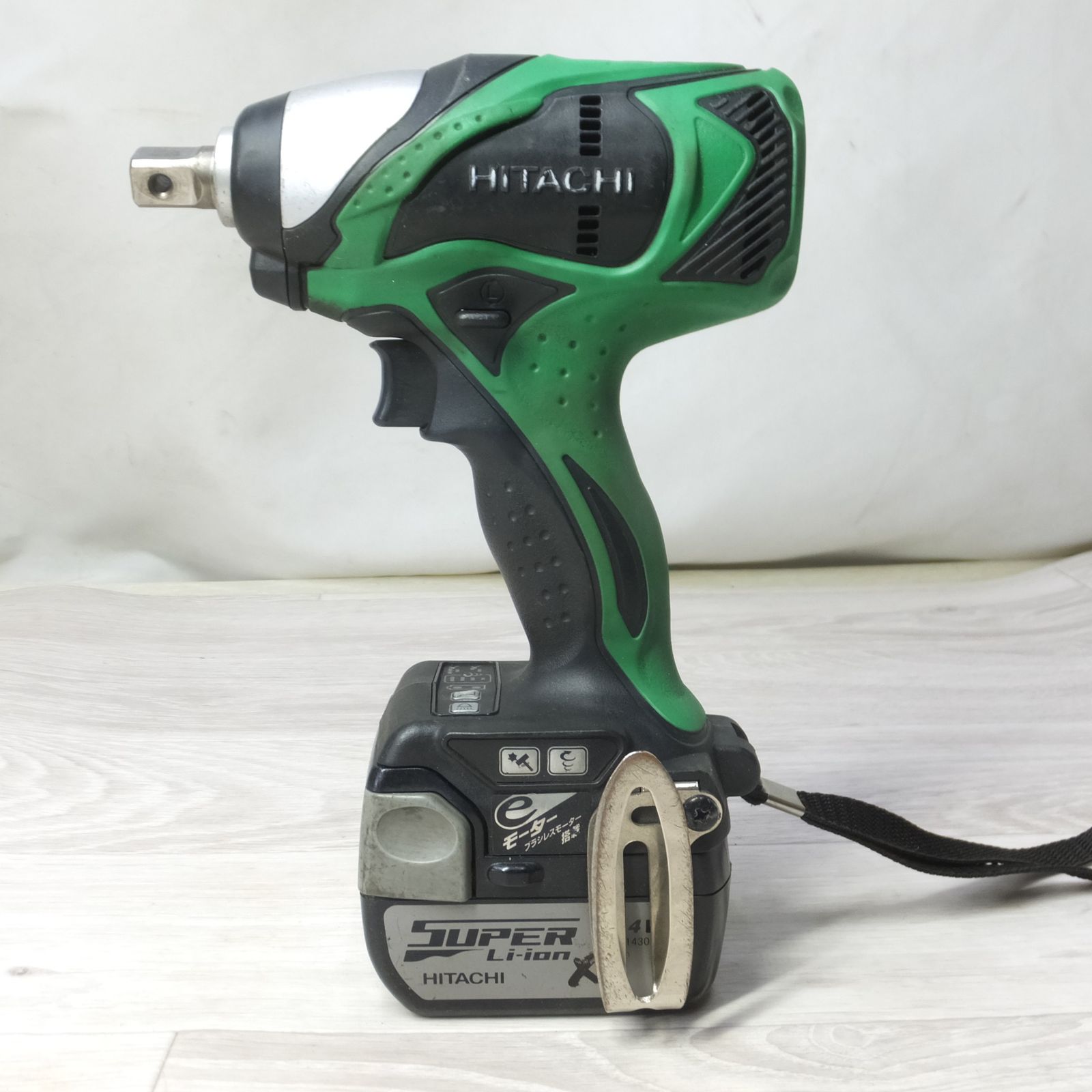 [送料無料] HITACHI 日立工機 コードレスインパクトレンチ WR14DBDL 14.4V BSL1430 バッテリー付き 電動工具