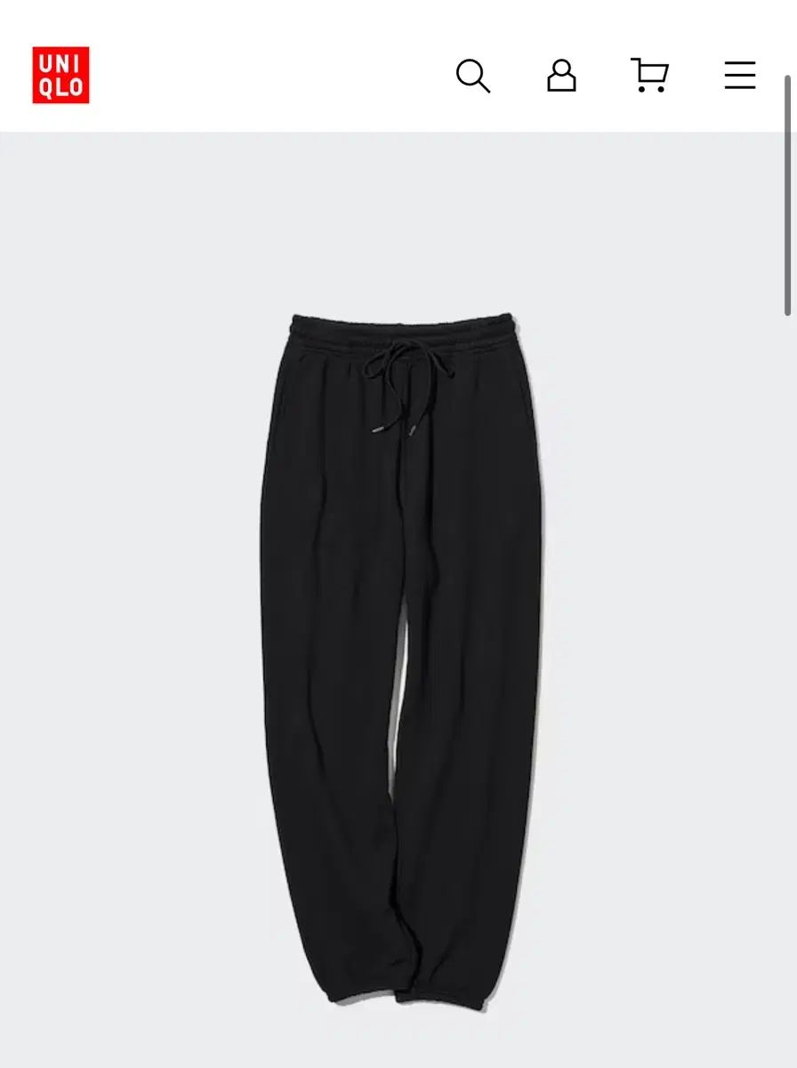 UNIQLO ユニクロ スウェットパンツ ブラック グレー L