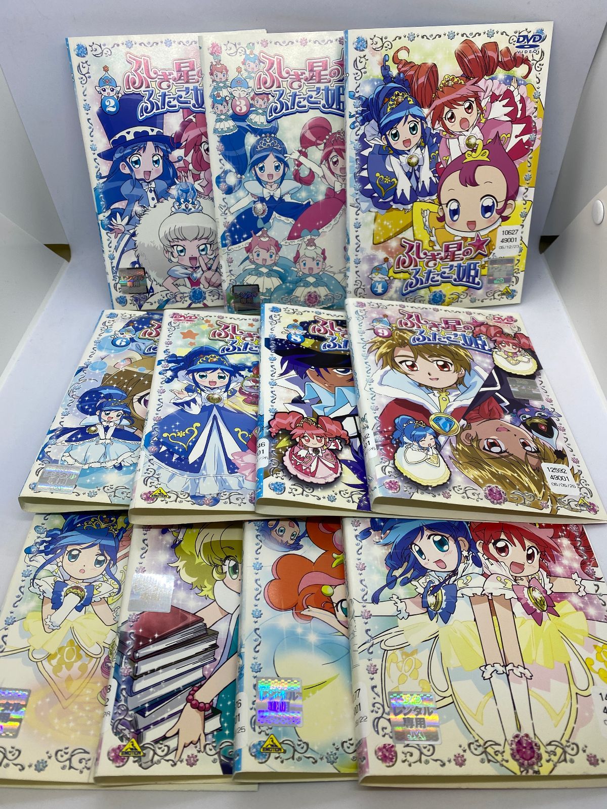ふしぎ星のふたご姫(全13巻のうち1、5巻欠品・2、3、4巻映像不良 ふしぎ星のふたご姫(全13巻のうち1、5巻欠品・2、3、4巻映像不良