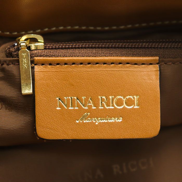 新品未使用 タグ付き Nina Ricci ニナリッチ トートバッグ レザー ニナリッチ トートバッグ ジラフ柄 PVC/レザー ハンドバッグ