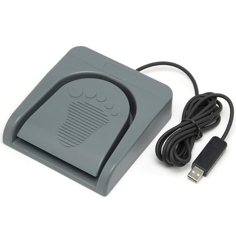 ルートアール メカニカル 高機能USBフットペダルスイッチ ゲームパッド・マルチメディア入力対応 RI-FP1DXG