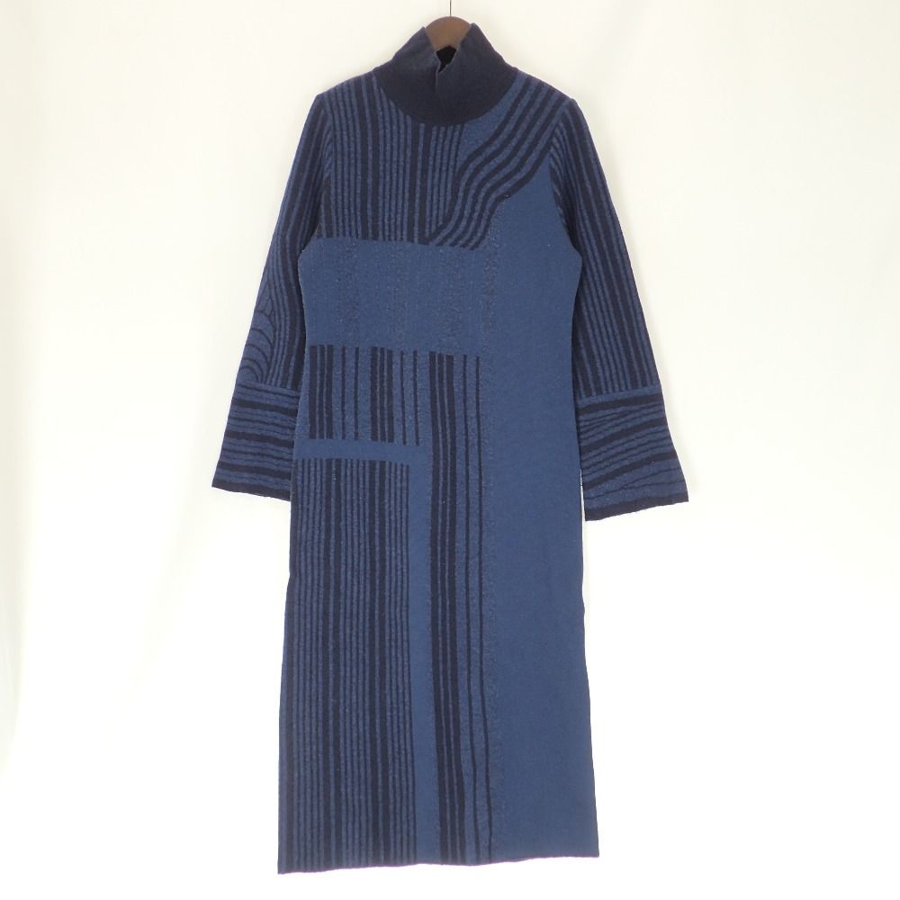 Mame Kurogouchi マメクロゴウチ 【21AW】MM21FW-KN010 Multi-Stripe  