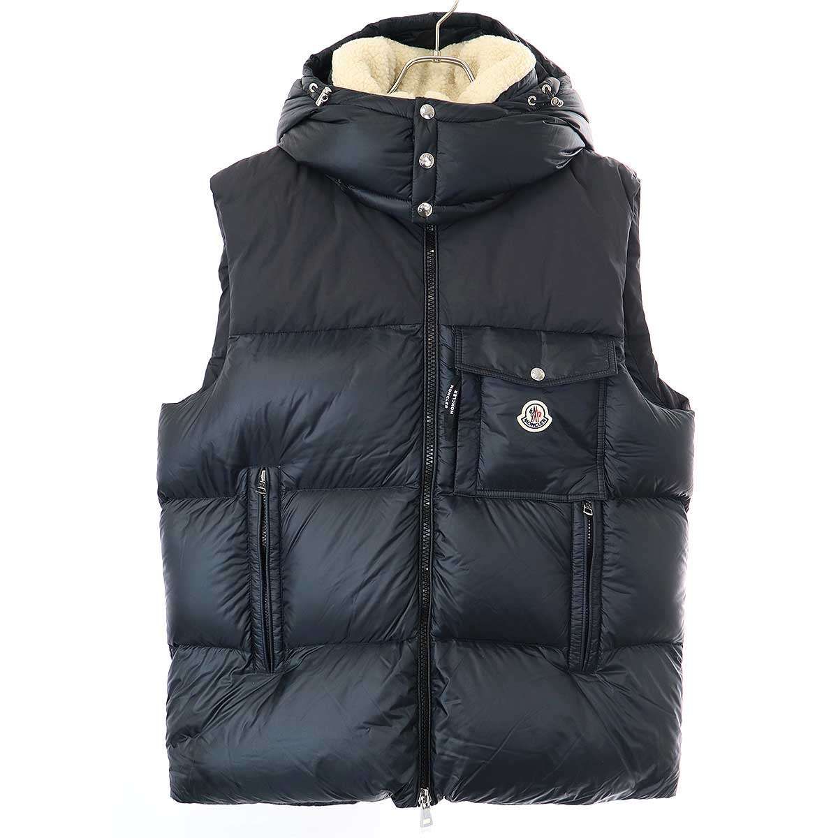 MONCLER モンクレール OUST フーデッドダウンベスト I20911A00056