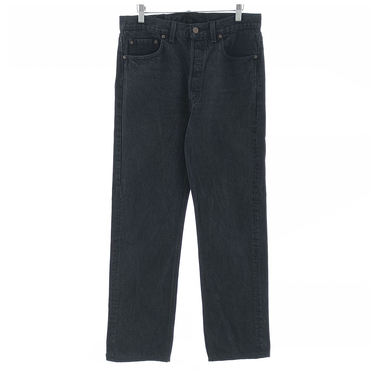 古着 90年代 リーバイス Levi's リーバイス501 ブラックデニム ストレートデニムパンツ USA製 メンズw33相当 ヴィンテージ/eaa401308