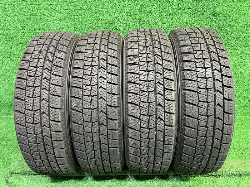 DUNLOP スタッドレス ダンロップ ウィンターマックスWM02 155 65R13 4本 7ミリ