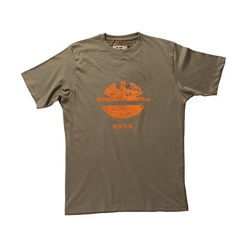 【新品・3営業日で発送】ダイケ(Dike) 92131／200-M Tシャツ タイディ マスティックカーキ M 92131／200-M