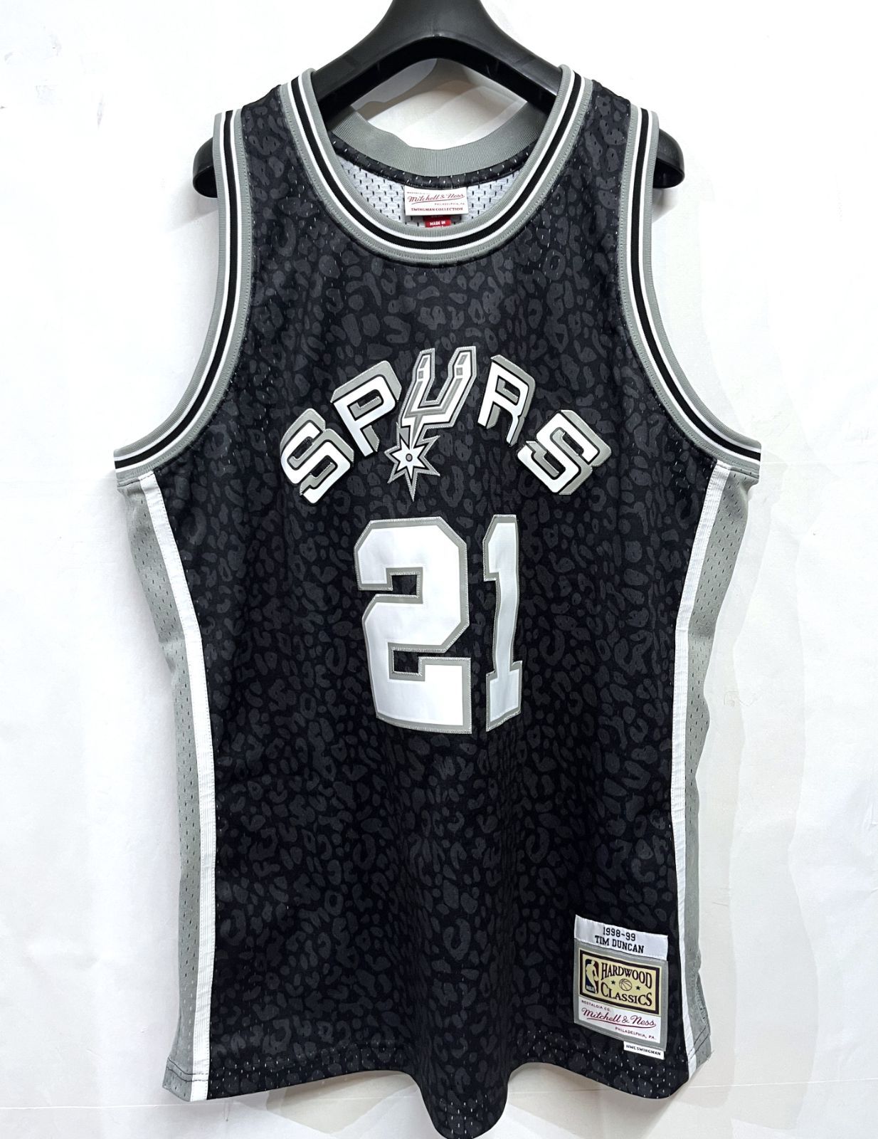 ナイキ製　サンアントニオ・スパーズ　ティム・ダンカン　ユニフォーム ナイキ製 サンアントニオ・スパーズ ティム・ダンカン