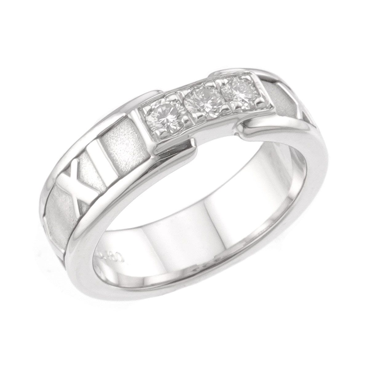 ティファニー TIFFANY&Co. アトラス 7.5号 リング ダイヤ K18 WG