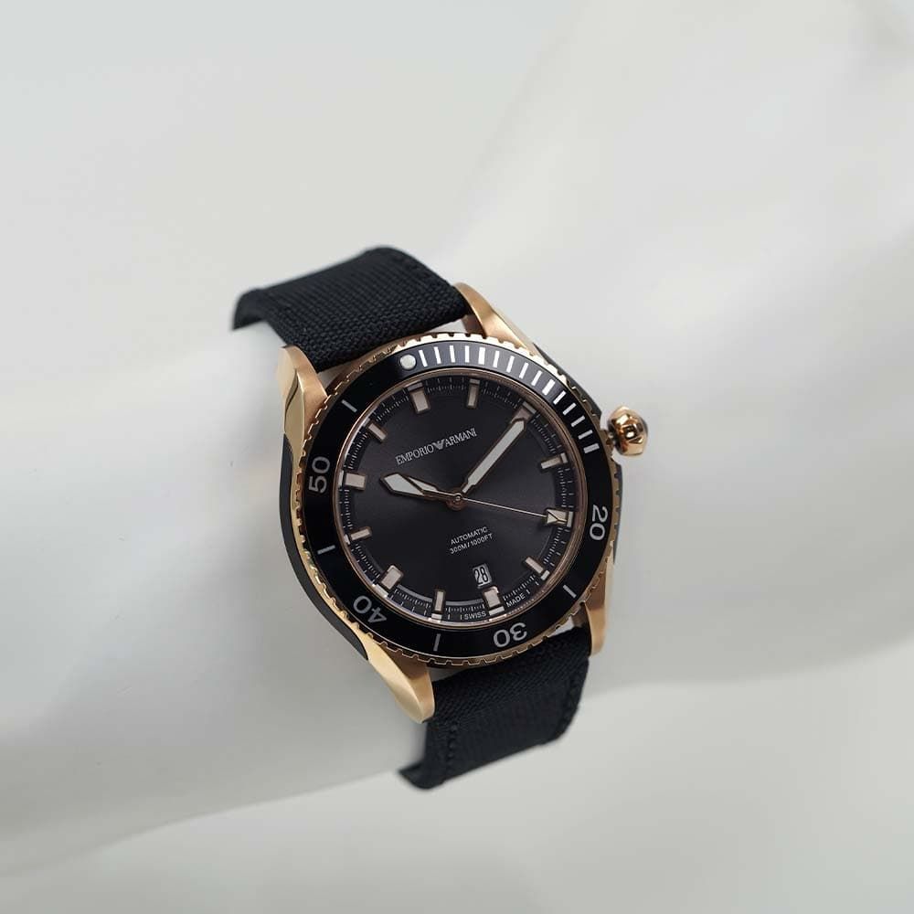 エンポリオアルマーニ スイスメイド 腕時計 自動巻き メンズ EMPORIO