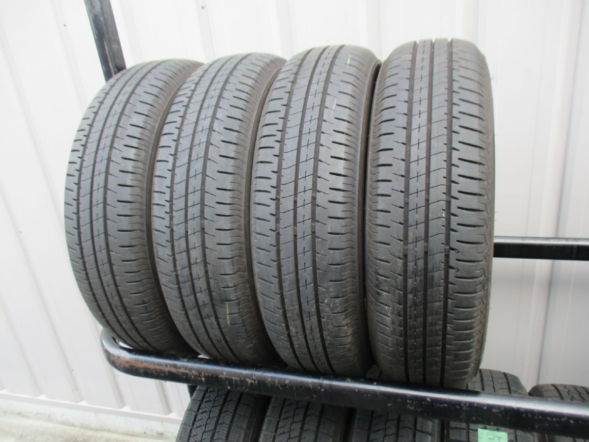 155 65R14 75H ブリヂストン ECOPIA NH200C 4本 T59310801 インボイス領収書発行