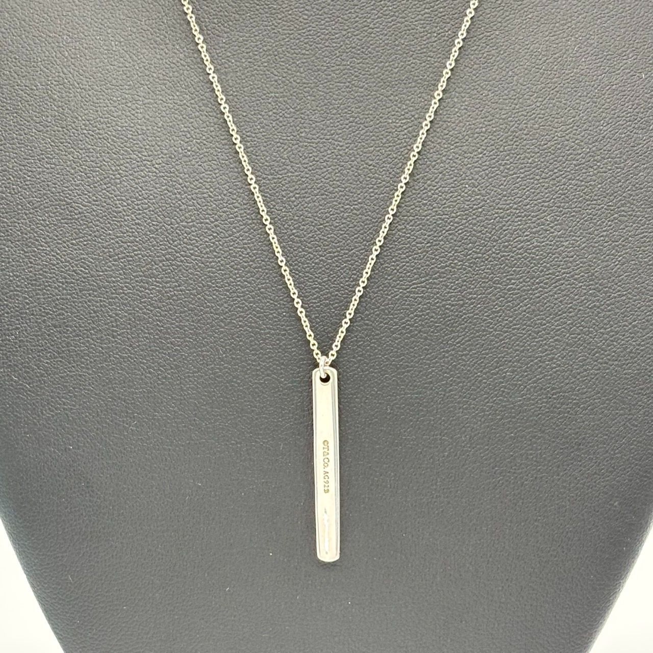 極美品】Tiffany&Co. 1837 Ag925 ネックレス シルバー 2.4g