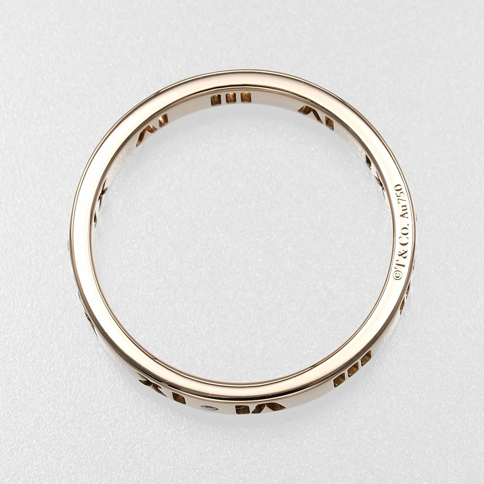 K18ピンクゴールド×4Pダイヤモンド