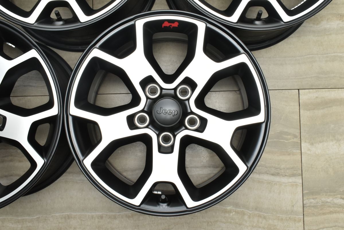 ルビコン 純正 美品】ジープ JL ラングラー 17in 7.5J +44.45 PCD127 5