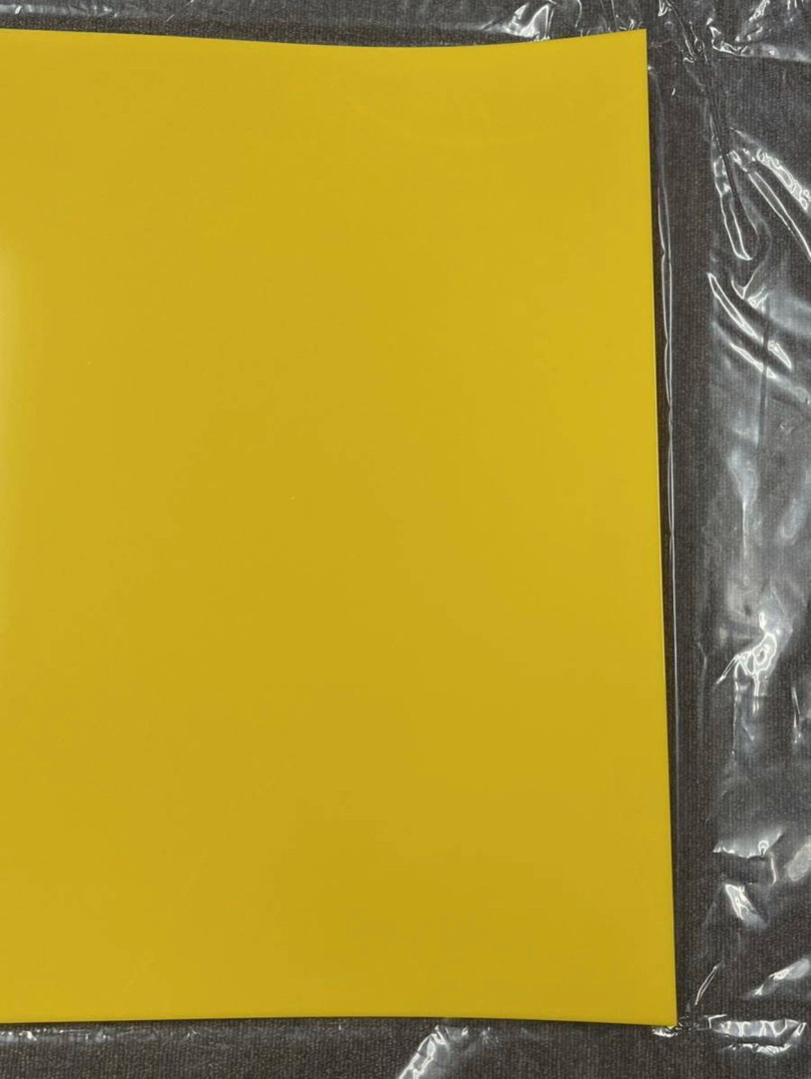 EVA　イエロー　黄　厚さ3ｍｍ　2500X600　タレゴム　垂れゴム　泥除け　エバ　デコトラ アート レトロ 三分割　国産　トラックショップASC