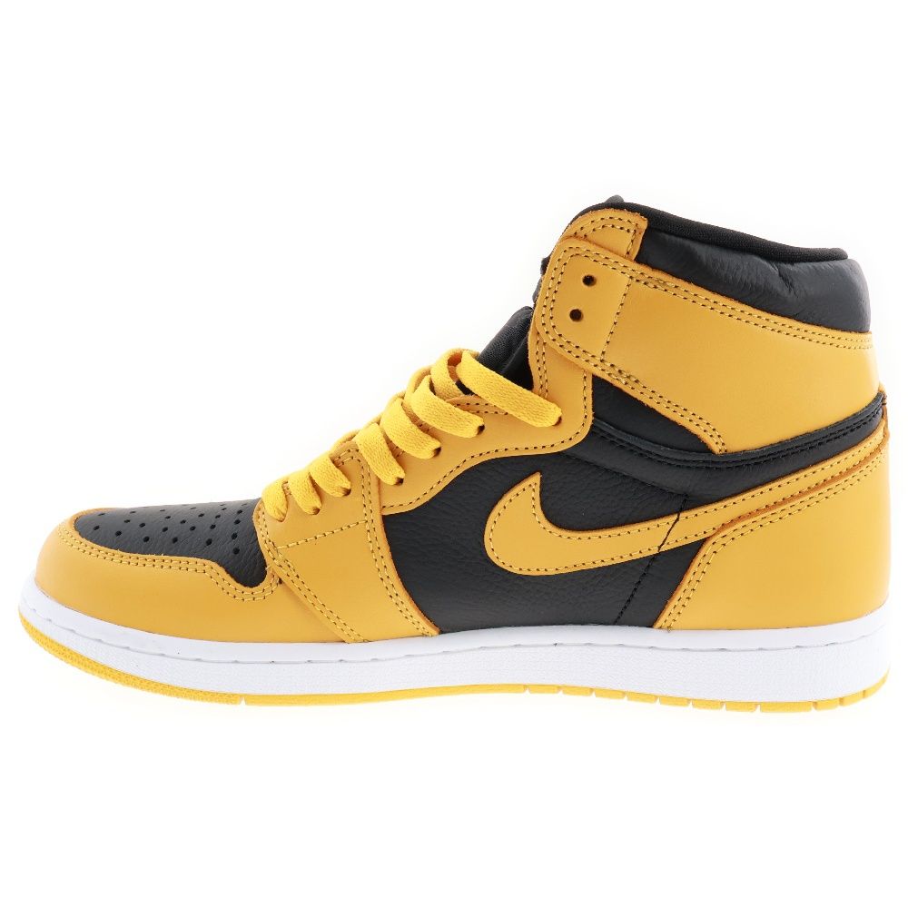 NIKE (ナイキ) AIR JORDAN HIGH OG POLLEN 555088-701 エアジョーダン1 パラン ハイカットスニーカー  イエロー/ブラック US10.5/28.5cm - メルカリ