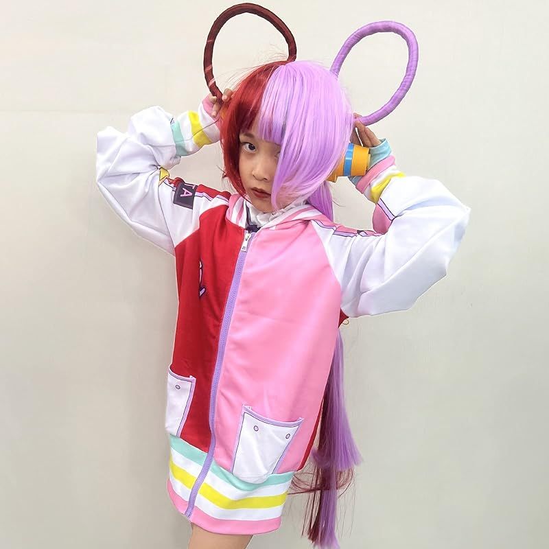 BASETAKE] ワンピース ウタ コスプレ ウィッグ ヘッドホン カツラ 付き 子供服 UTA Cosplay 衣装 わんひ ーす うた こすぷれ  コスチューム 子ども ONEPEACE 仮装110 - メルカリ