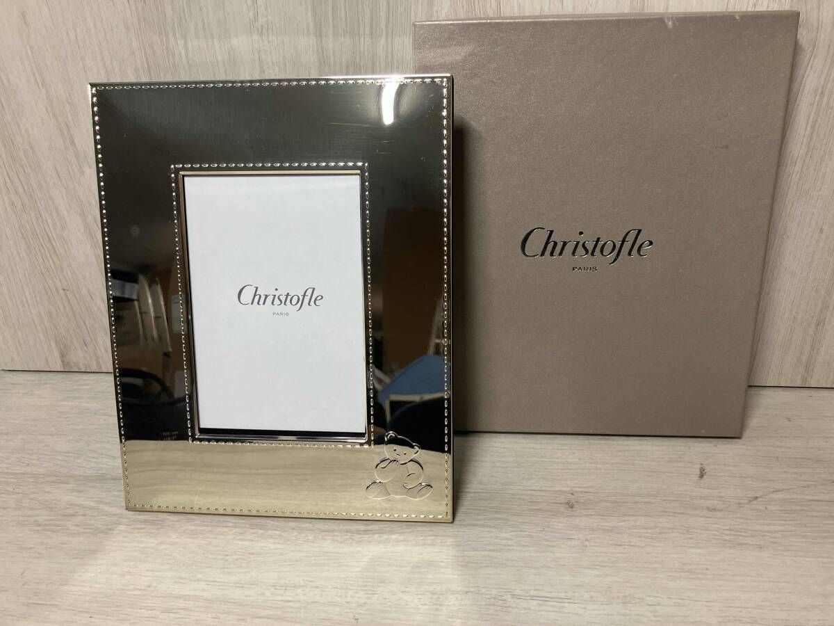Christofle (クリストフル) チャーリーベア　フォトフレーム 楽天市場】クリストフル (Christofle) チャーリーベア フォト