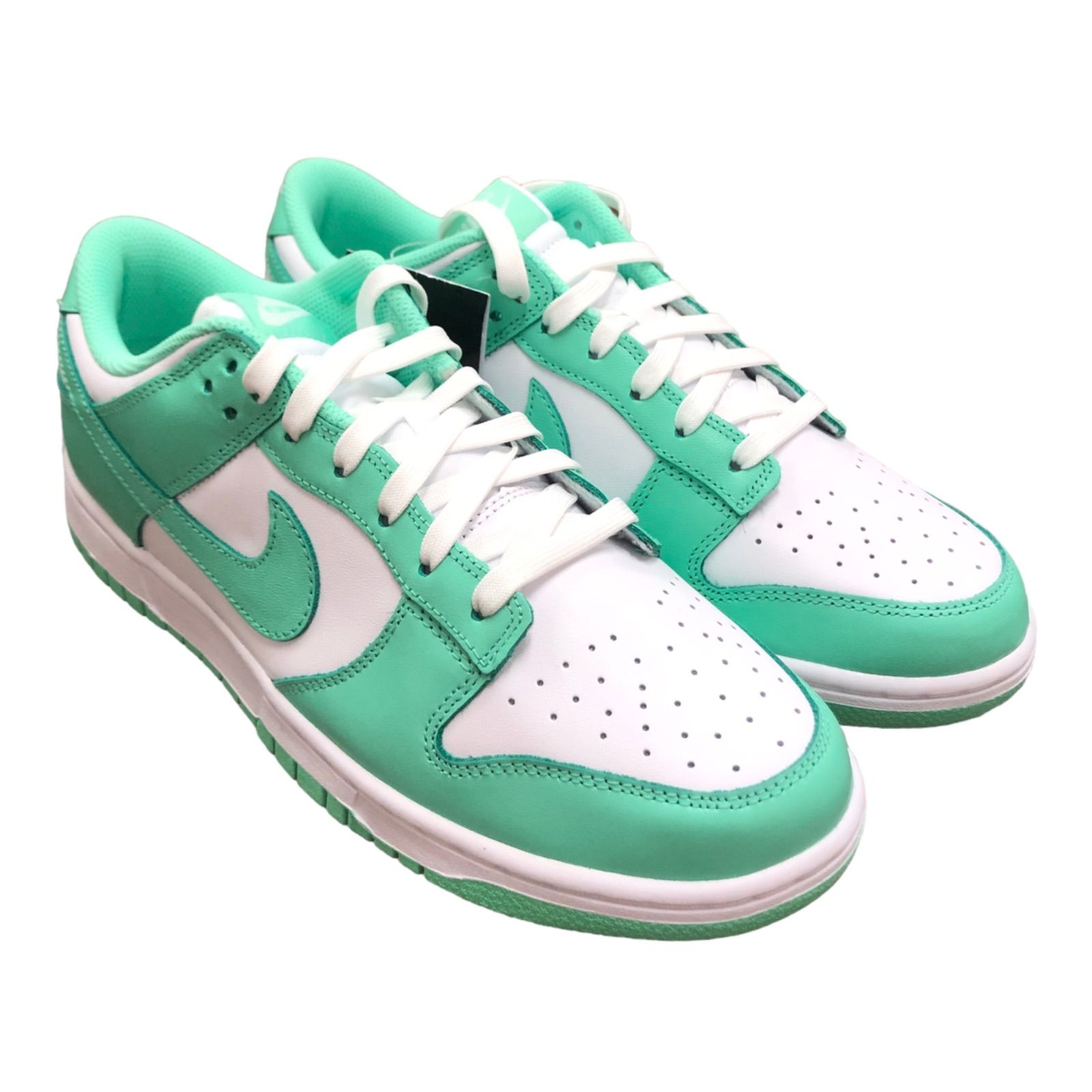 ♪09167 NIKE WMNS DUNK LOW GREEN GLOW DD1503-105 27cm