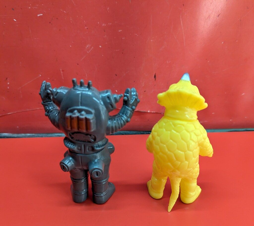 やまなや 復刻ブルマァクミニ怪獣シリーズ 復刻ミニ ソフビSET