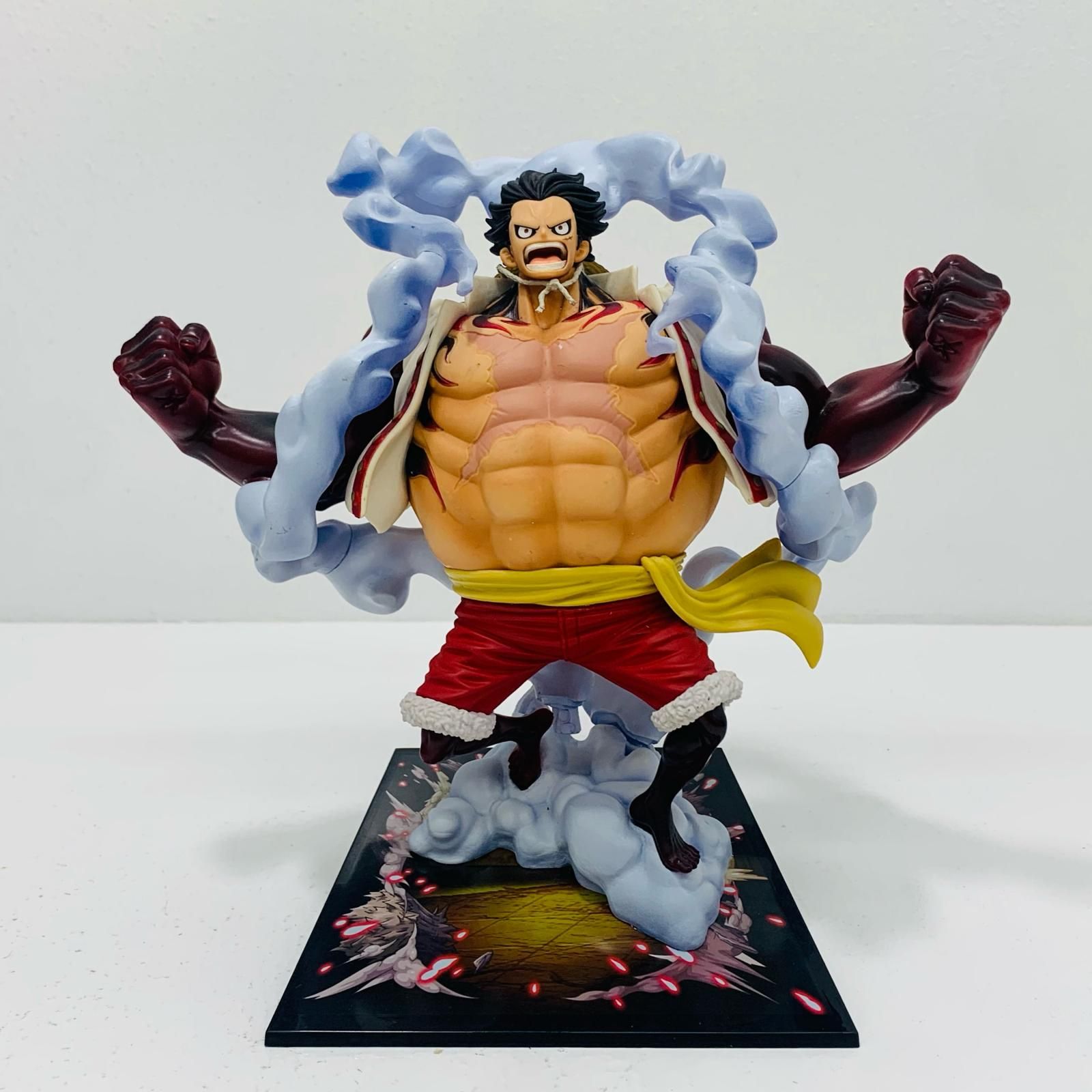 中古 フィギュア ワンピース ルフィ ギア4・バウンドマン 一番くじトレジャークルーズ 2021年製 895 【703】 飾磨店】 中古 フィギュア ワンピース ルフィ ギア4・バウンド