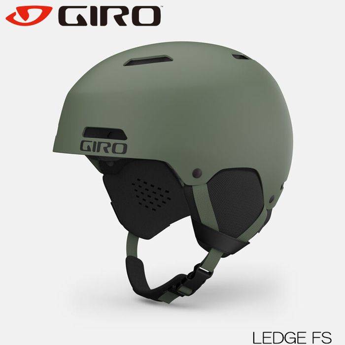 ジロ ヘルメット 24-25 GIRO LEDGE FS レッジ Matte Green スキー スノーボード ヘルメット 2025 日本正規品