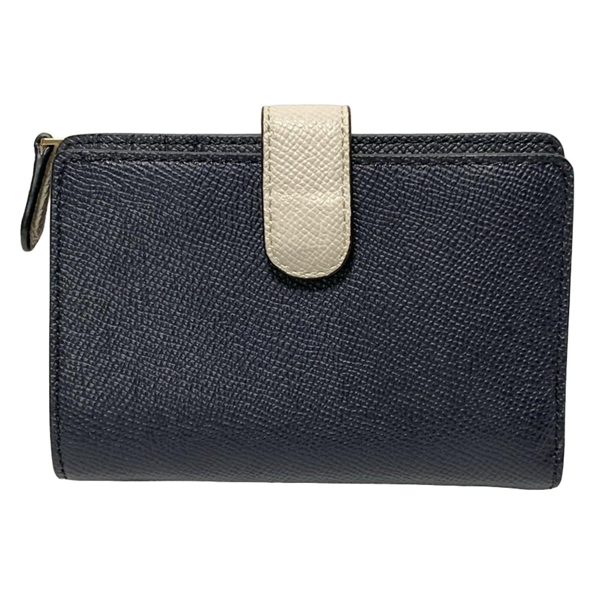 COACH コーチ スモール ウォレット 二つ折り財布 ブラック C2619