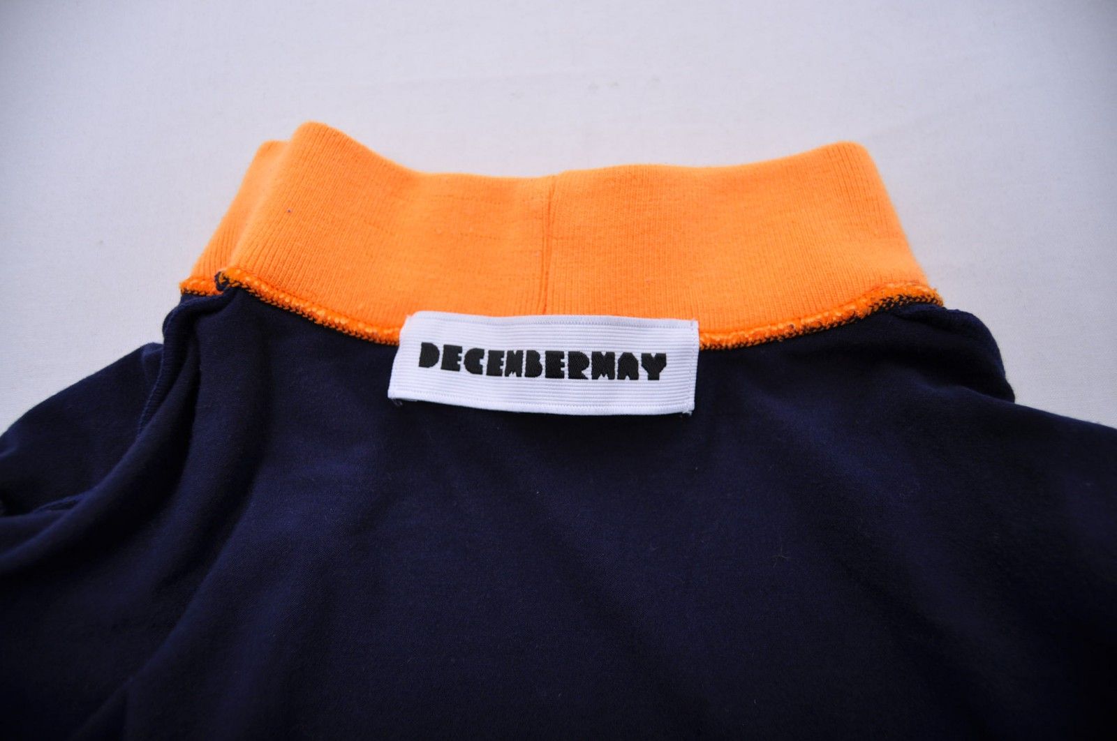 中古 レディース ディセンバーメイ DECEMBERMAY 長袖シャツ M 紺
