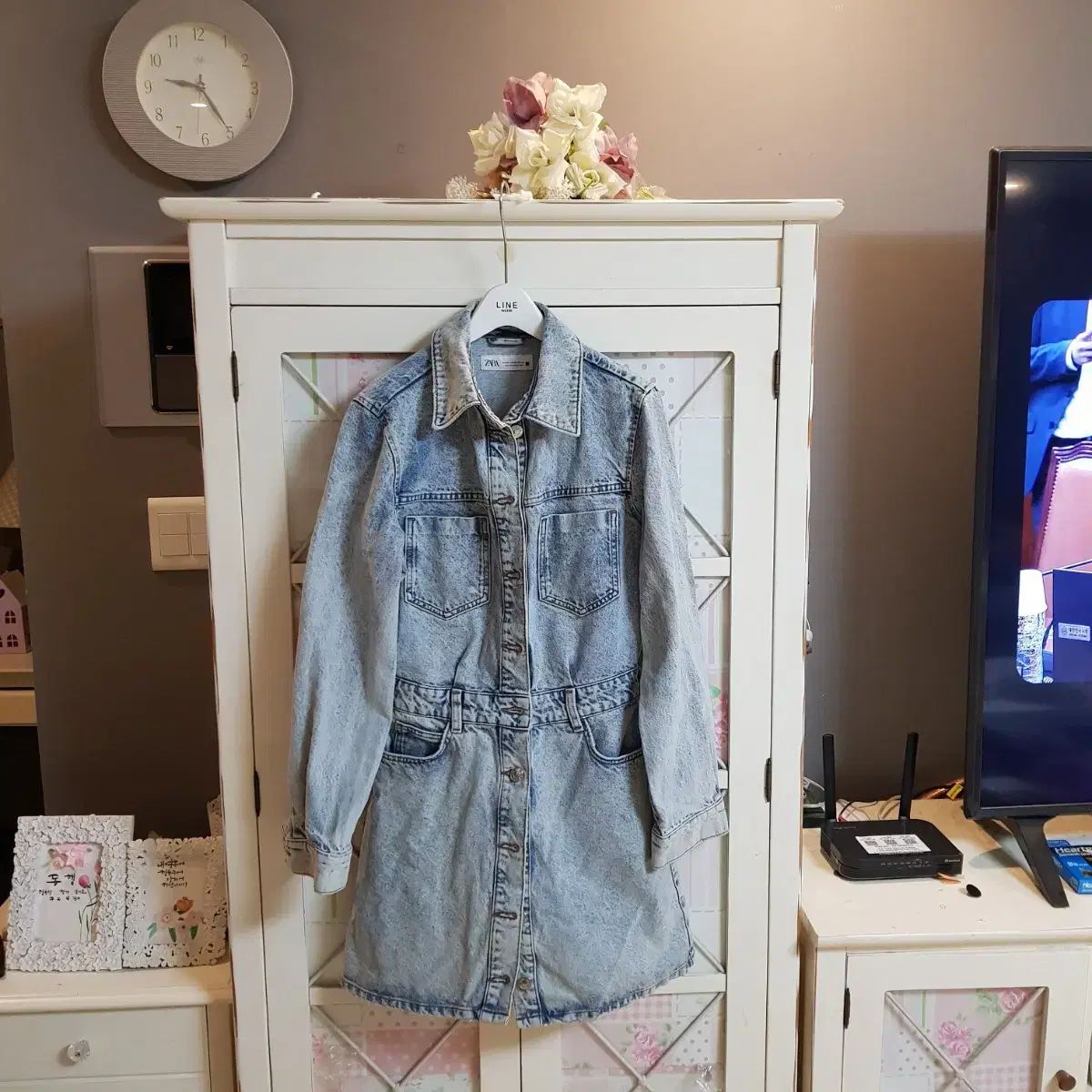 ZARA ザラ デニムドレス| 55