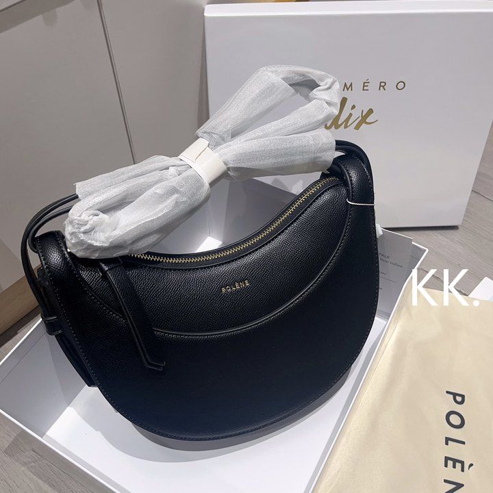 POLÈNE Numéro Dix ショルダーバッグ ブラック 箱付き - メルカリ