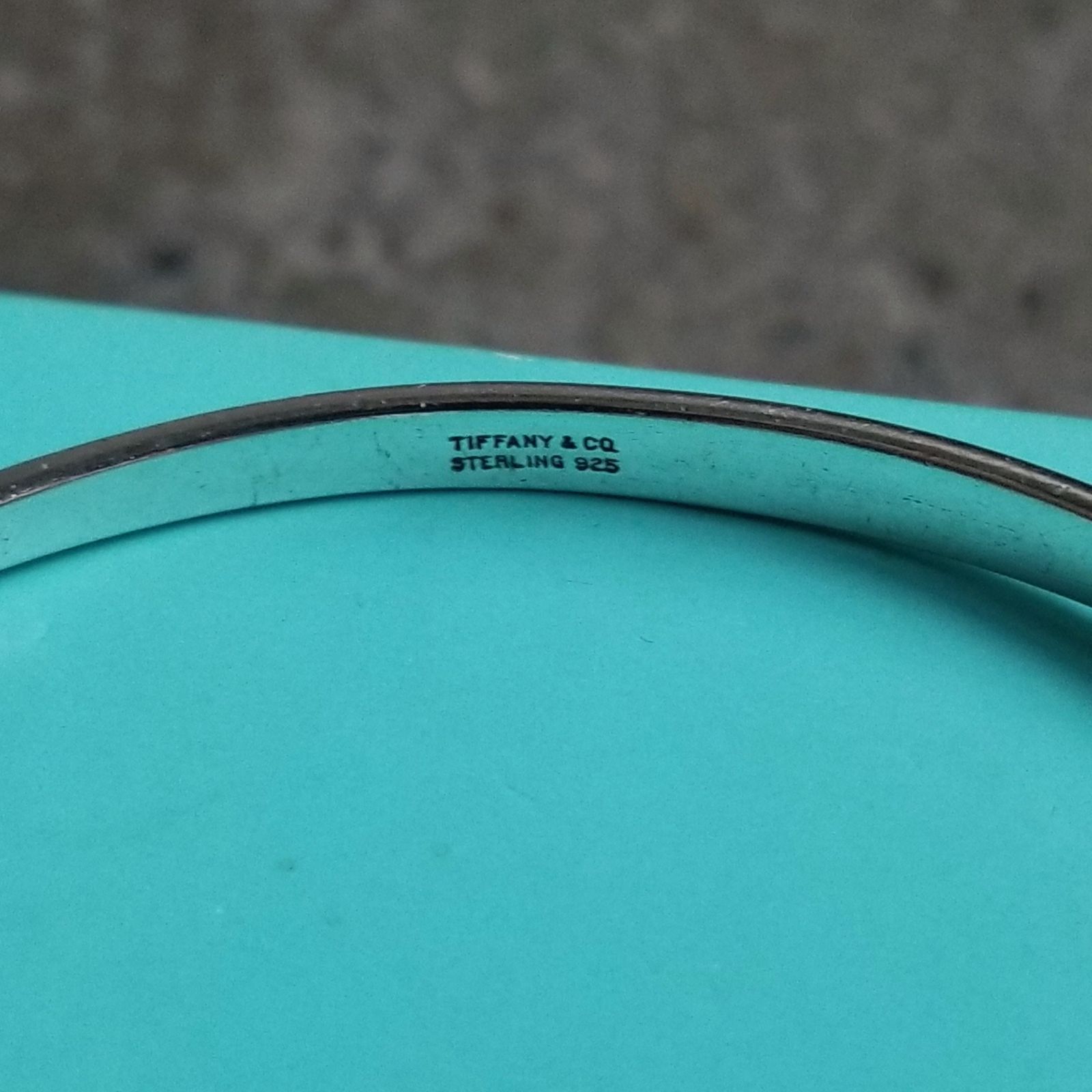 Tiffany&Co.ヴィンテージ ダブル ループ シルバー バングル TIFFANY&Co.】ティファニー ダブルループ バングル ヴィンテージ