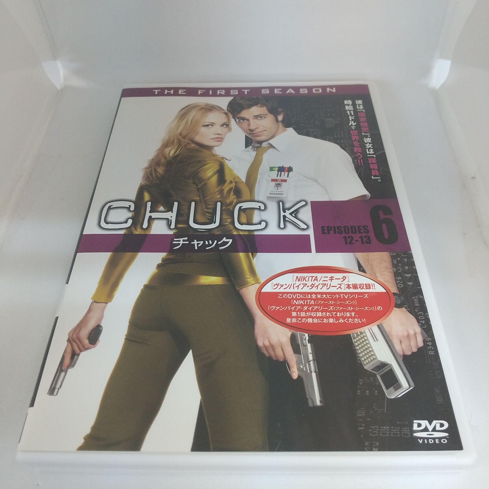 CHUCK チャック ファースト・シーズン ６ レンタル専用 中古 DVD