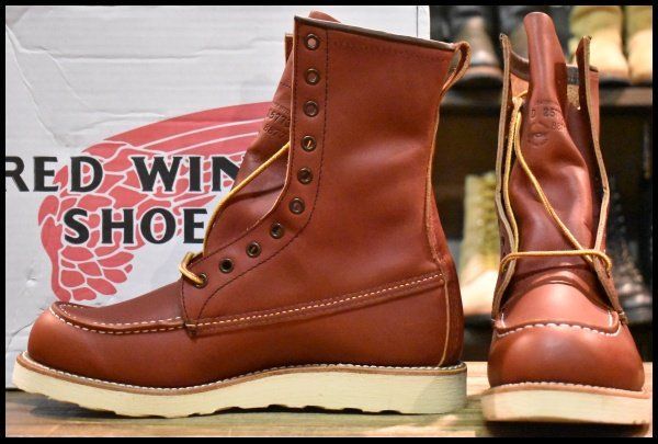 【廃盤 レア】レッドウィング ペコスブーツ 97年 犬タグ 8866 RED WING レッドウィング 8866 新四角犬タグ 90s PECOS BOOTS