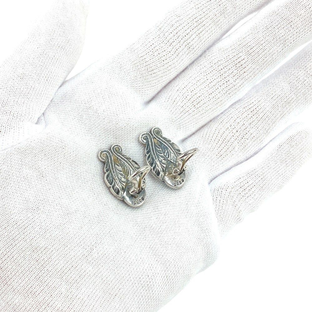 □美品□ ジョージジェンセン イヤリング アクセサリー 2008 グリーン 