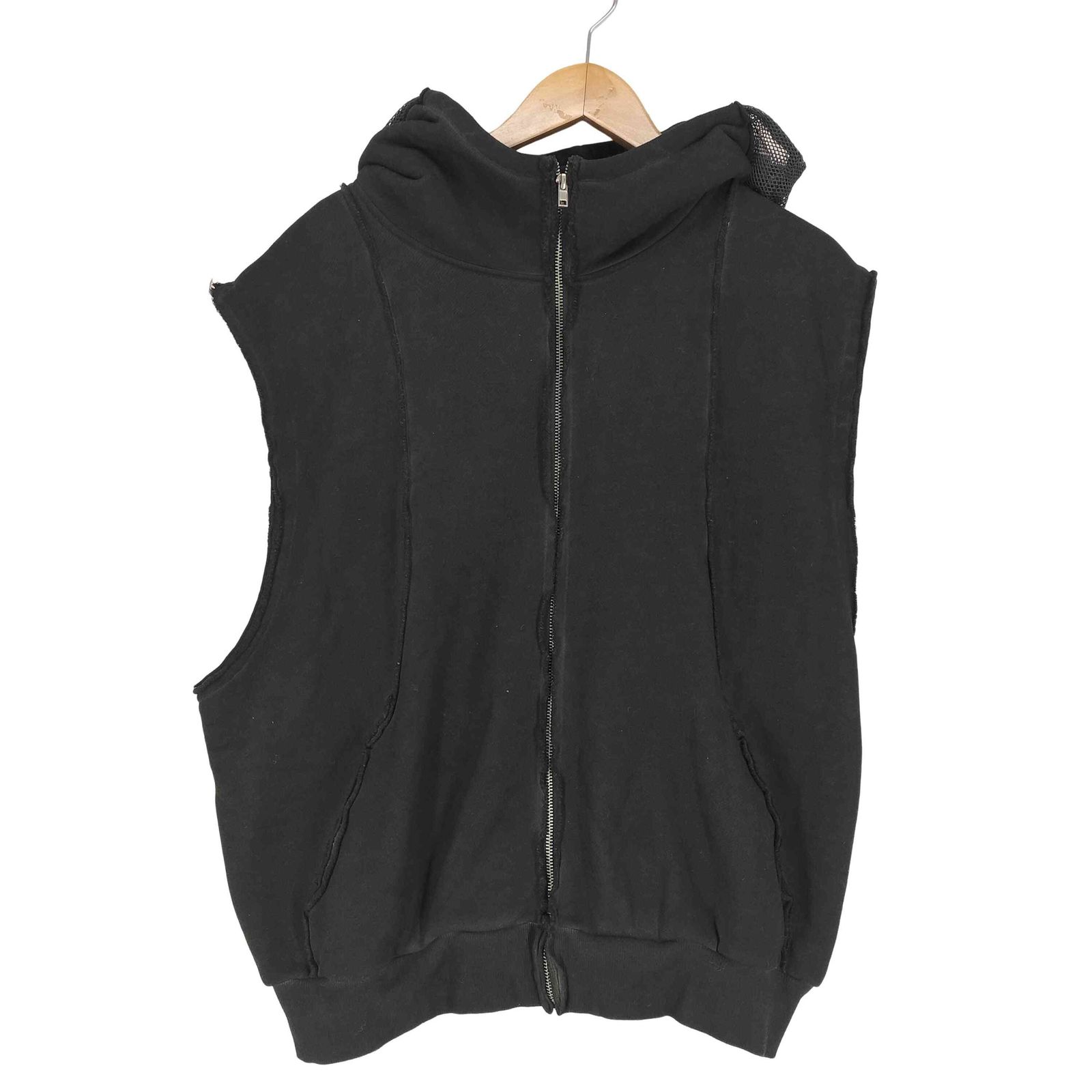 ワイズ　ベスト ホワイトランド WHITELAND 24AW ZIP UP HOODED VEST メンズ FREE