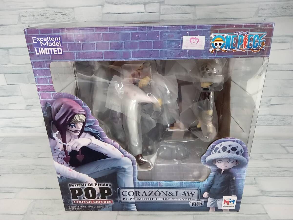 未開封 ワンピースPOP 限定版 コラソン & ロー Amazon | Portrait.Of.Pirates ワンピース”LIMITED EDITION