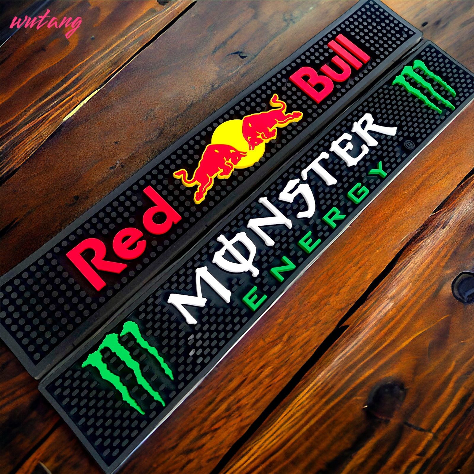 レッドブル モンスターエナジー バーマットグラスマット アメカジ 雑貨