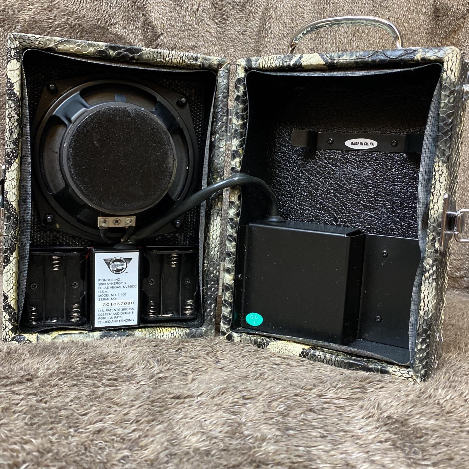 【尾張小牧店】【楽器】 中古 Pignose | ピグノーズ アンプ 7-100 Snakeskin 【473】 尾張小牧店】【楽器】 中古 Pignose | ピグノーズ アンプ 7-100
