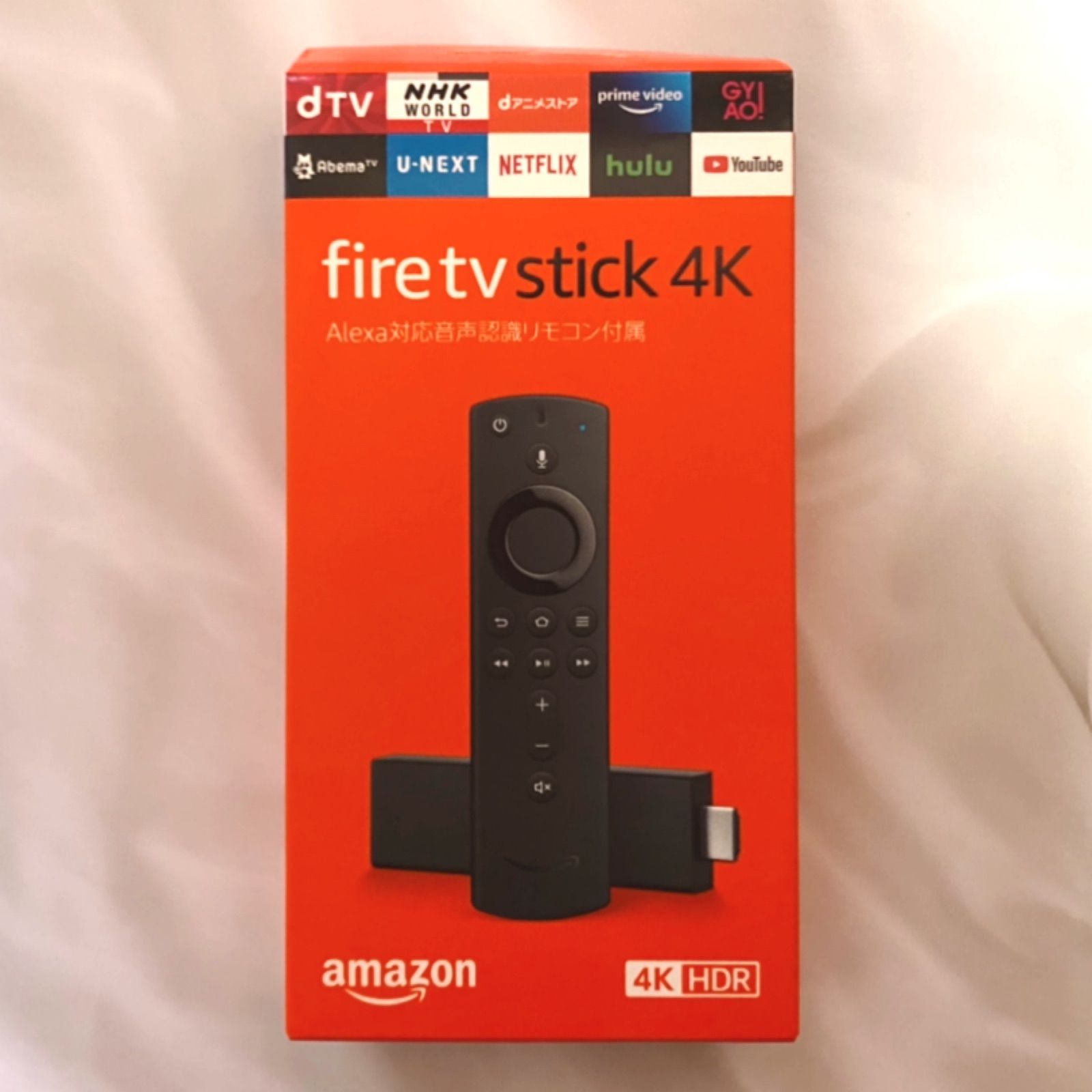 アマゾンFire TV Stick 4K - Alexa対応音声認識リモコン付属 - メルカリ