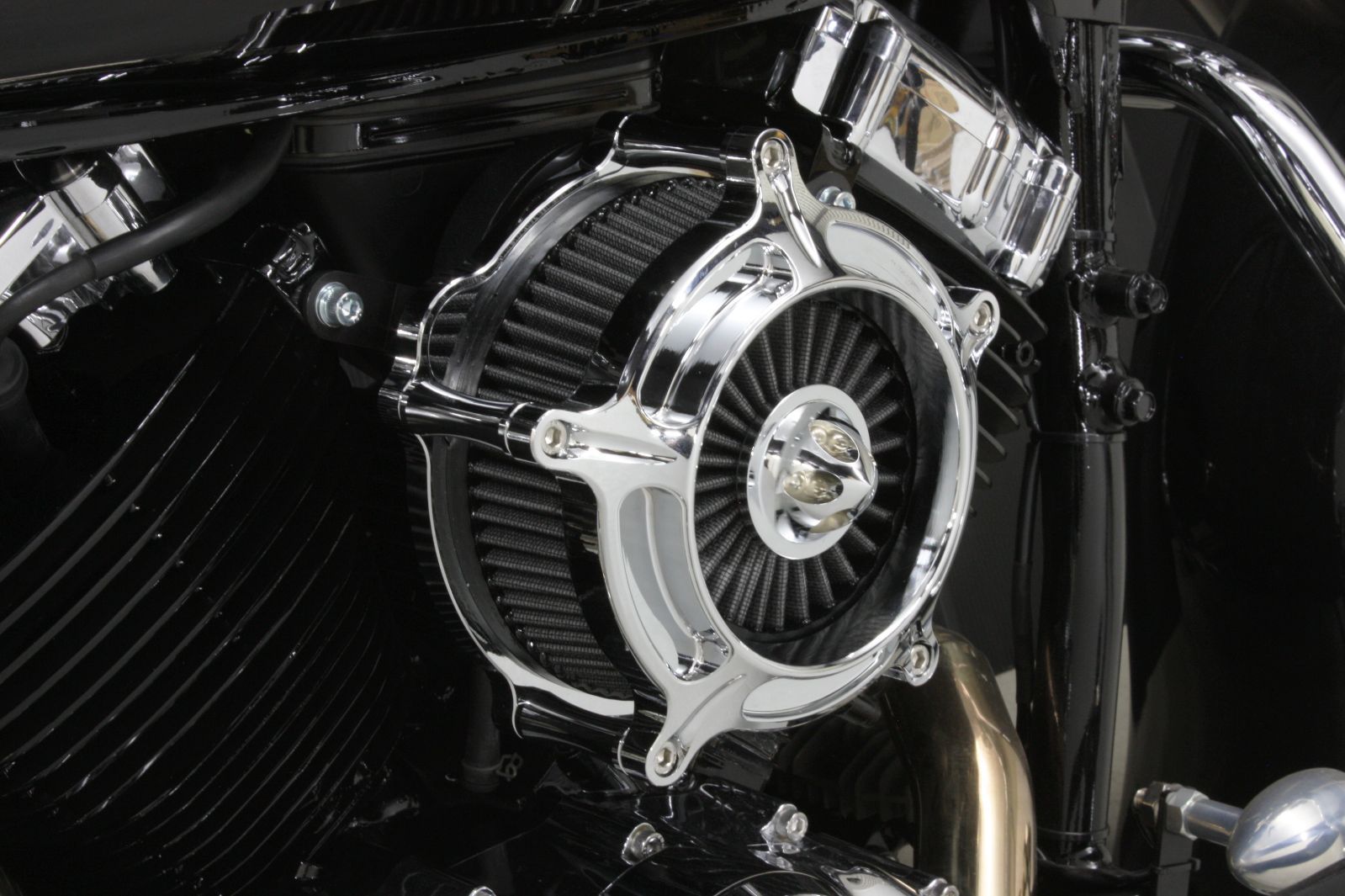 ドラッグスター400インジクションエアクリーナー クローム約15cm 説明付き ドラッグスター400インジクションエアクリーナー クローム約15cm