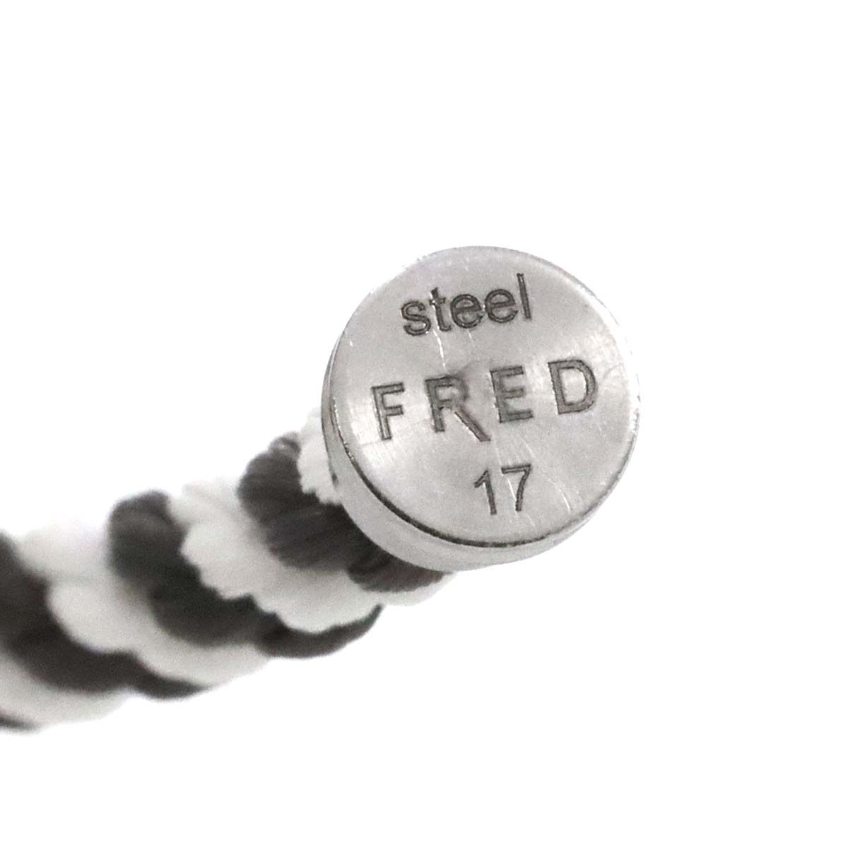 フレッド FRED フォース10 LM ハーフダイヤ ブレスレット #17