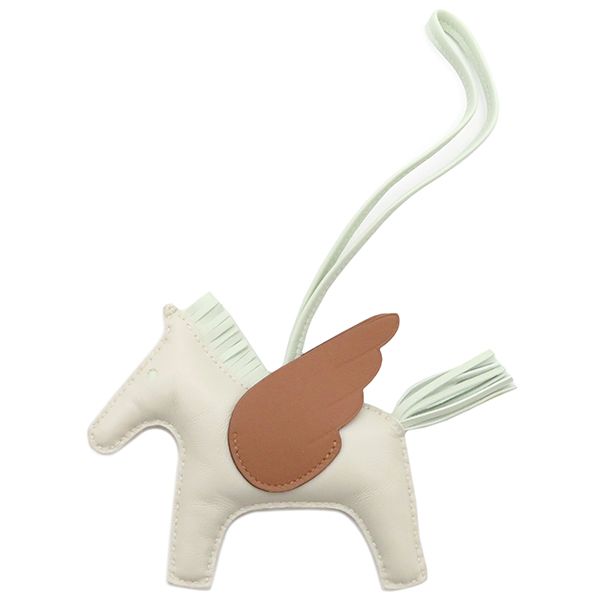 エルメス HERMES チャーム ロデオペガサスPM ヴェールモワイヤン  