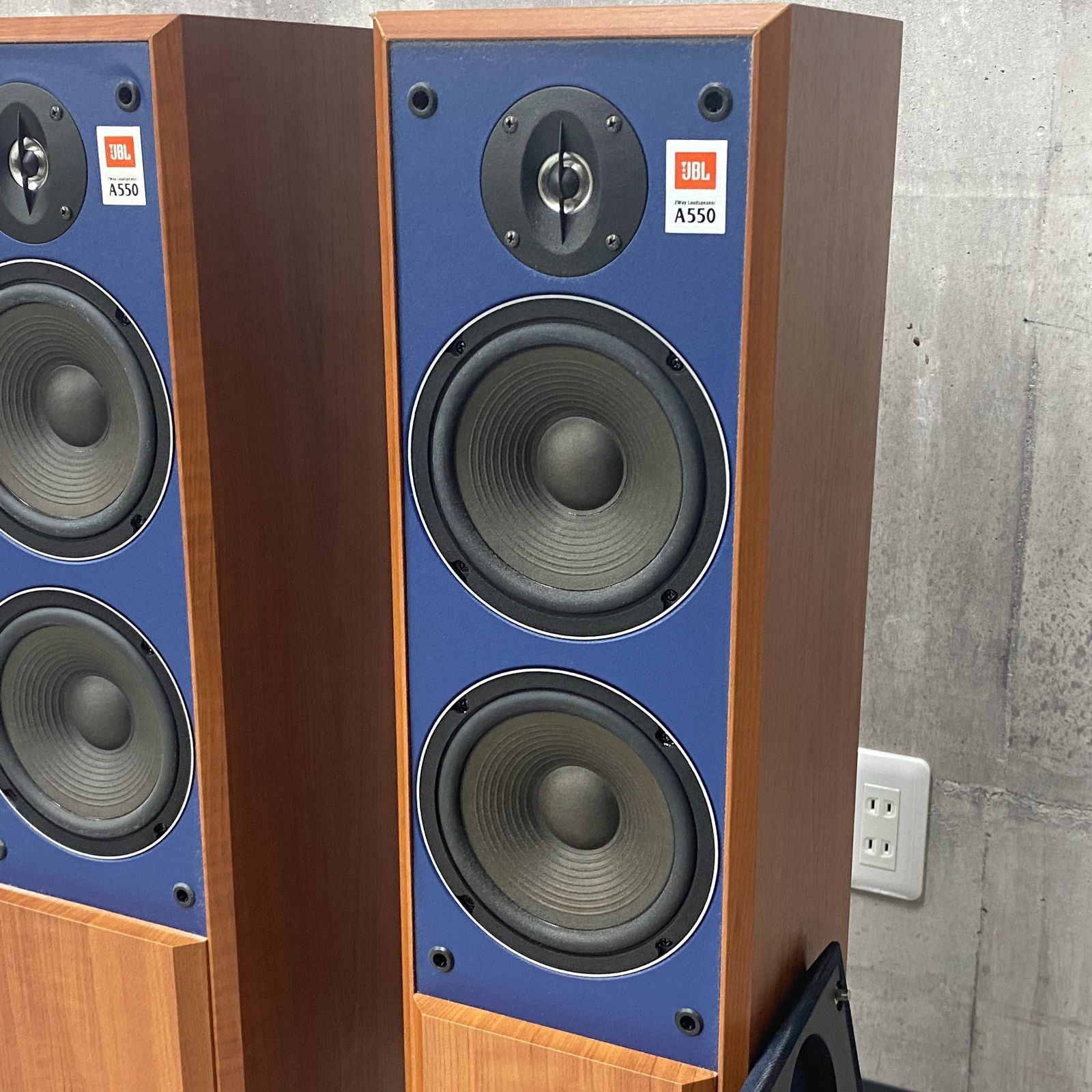 JBL トールボーイスピーカーA550 JBL トールボーイ スピーカーペア A550 買取情報 | オーディオの