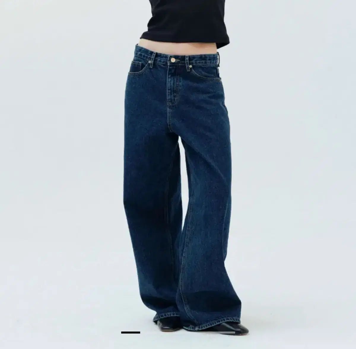 ウェンウィウィル デニム ワイド パンツ DECORATOM_COM_BR