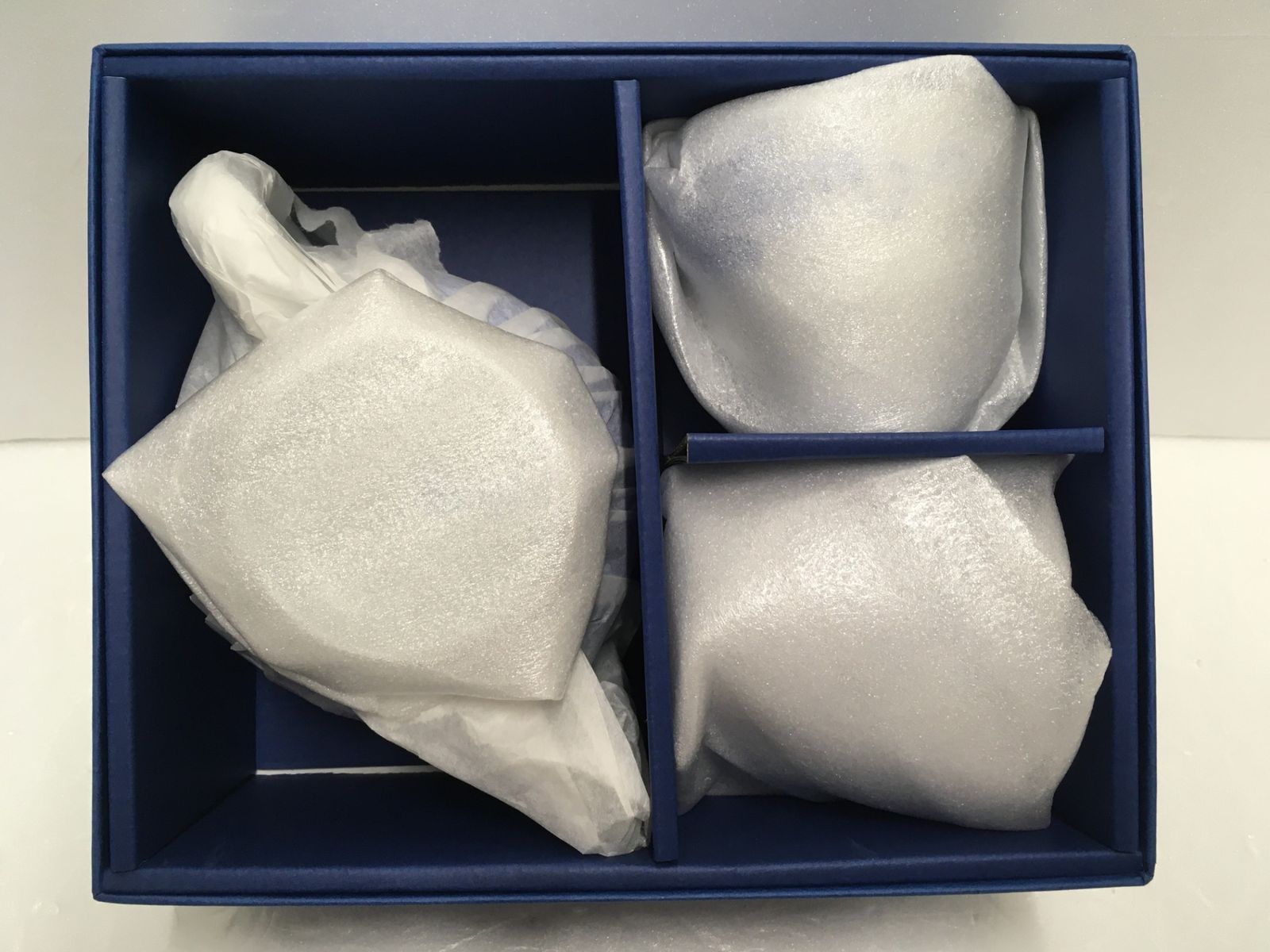 送料無料 深川製磁 ブルーワイナリー 二人具茶器 0019-999 ♥ 囗G