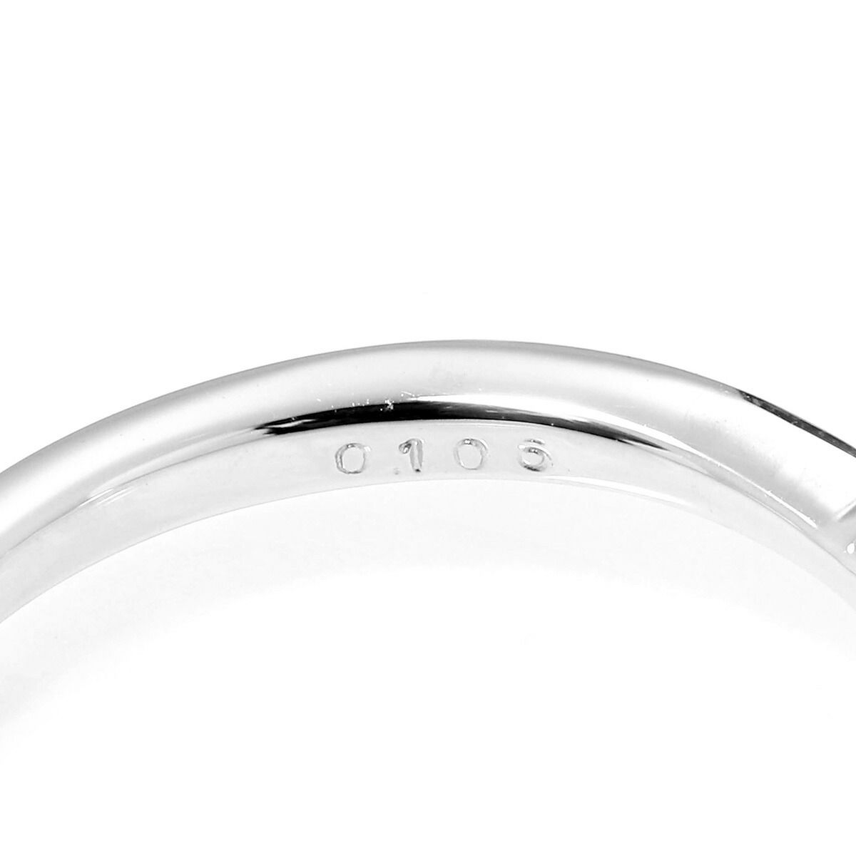 4℃ リング 指輪 ダイヤモンド Pt950 11号 ヨンドシー 中古 プレラブド  