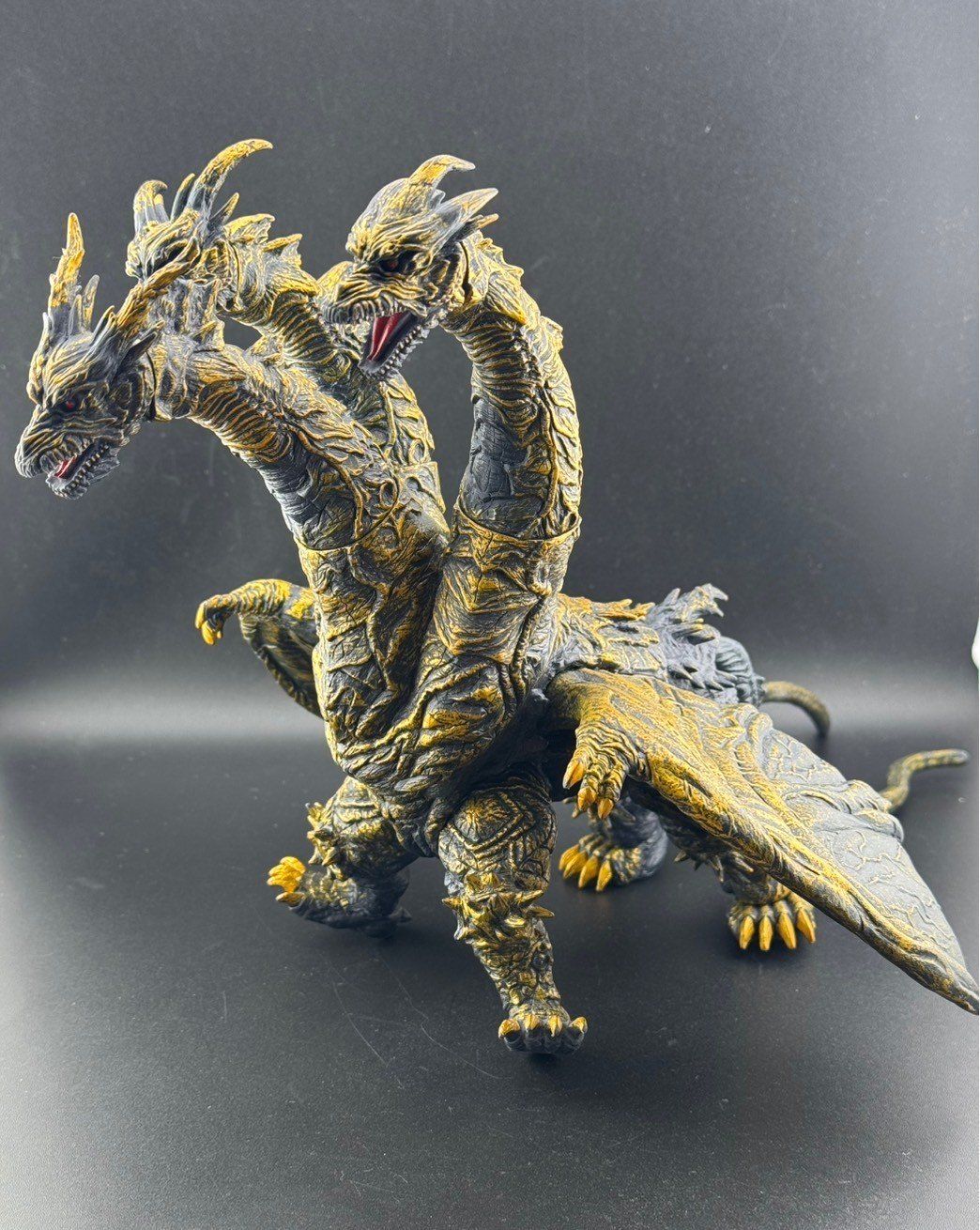 FIGURE - 【中古品】 カイザーギドラ　TM &C 2004 BANDAI ソフビ  フィギュア　ポピー 中古品】 カイザーギドラ TM &C 2004 BANDAI ソフビ フィギュア