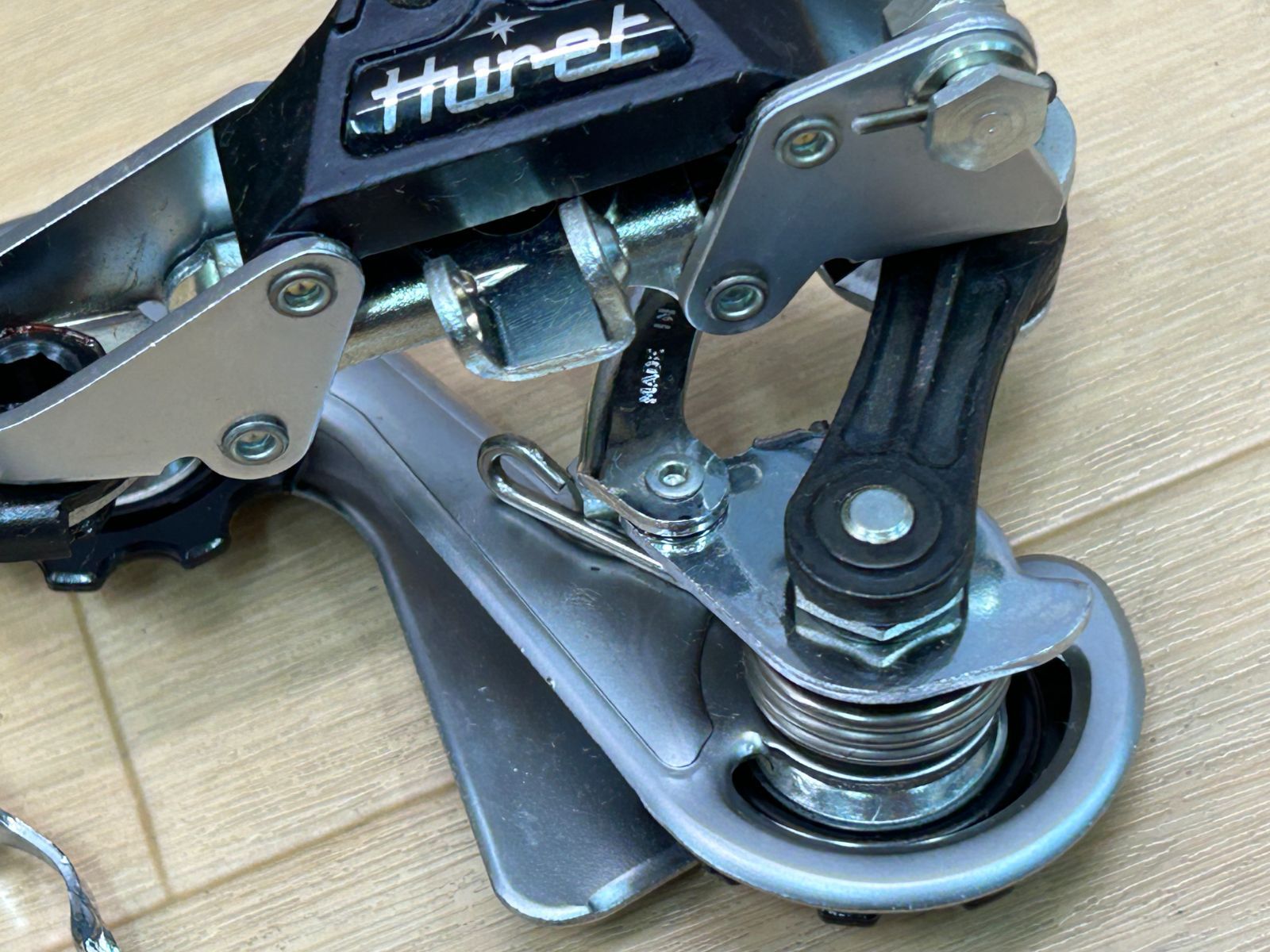 テルスポ イチ推し!! !! ビンテージ!! Huret DUOPAR REAR DERAILLEUR 303g ユーレー ドッパー リアディレイラー リアメカ Rメカ ランドナー R-89 BRIGHTFACE_UK