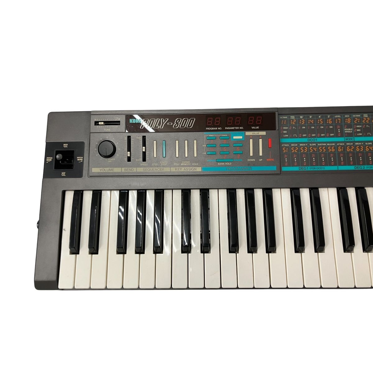 KORG POLY-800 アナログ シンセサイザー 49鍵盤 楽器 コルグ ジャンク